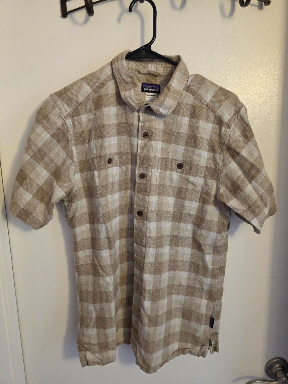 Small Patagonia Button Down 100% Hemp/Cotton